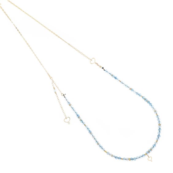 Collier Maman et Sophie Femme pietre in Argent Acquamarina CLISF4AMCT - CLISF4AMCT